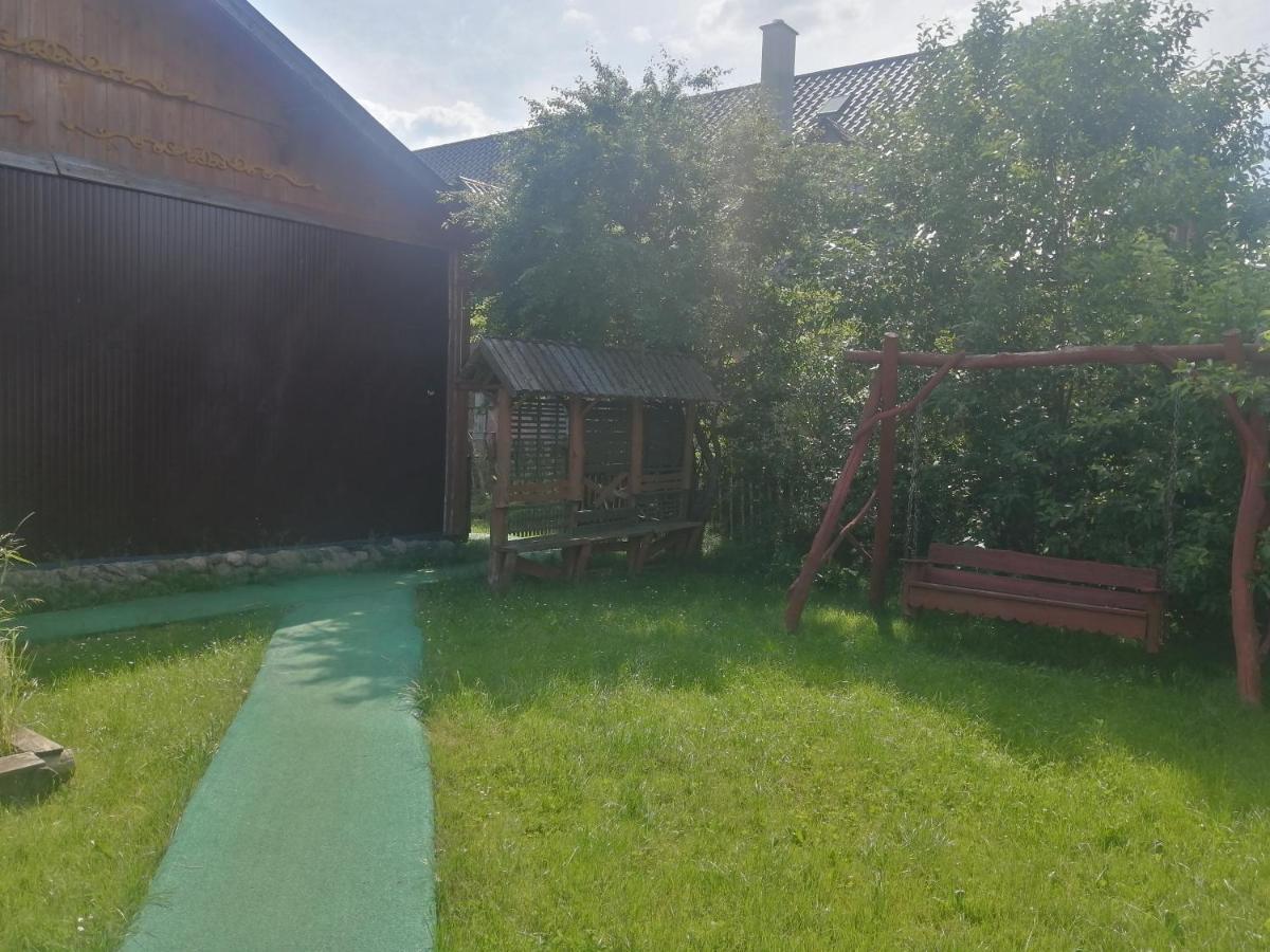 Ostoja Appartement Białowieża Buitenkant foto