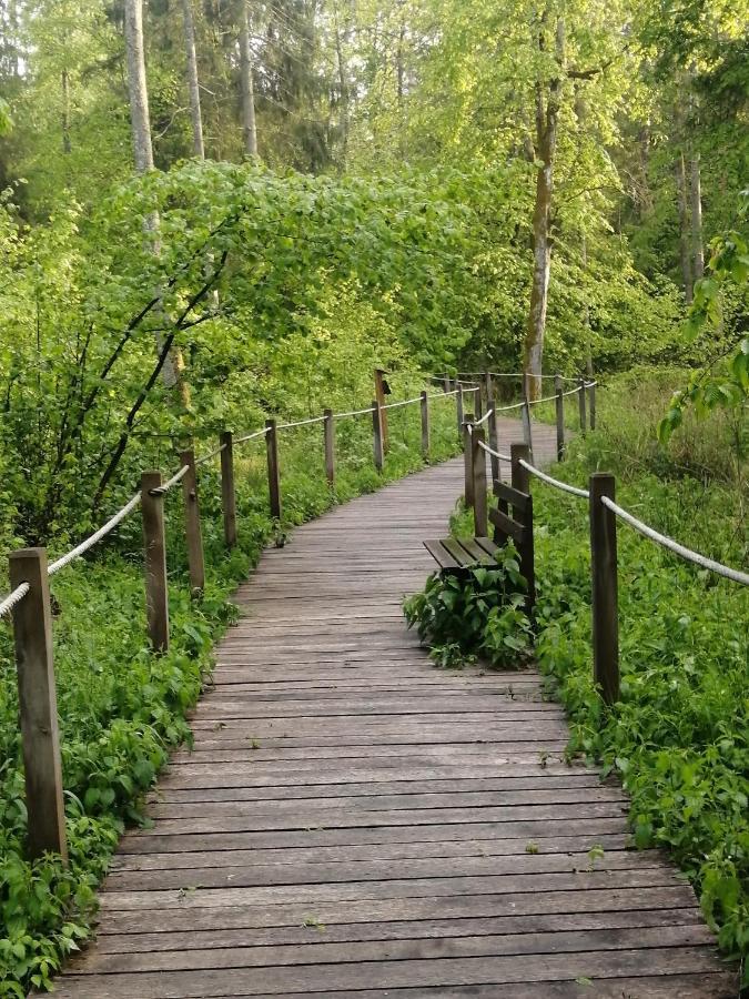 Ostoja Appartement Białowieża Buitenkant foto