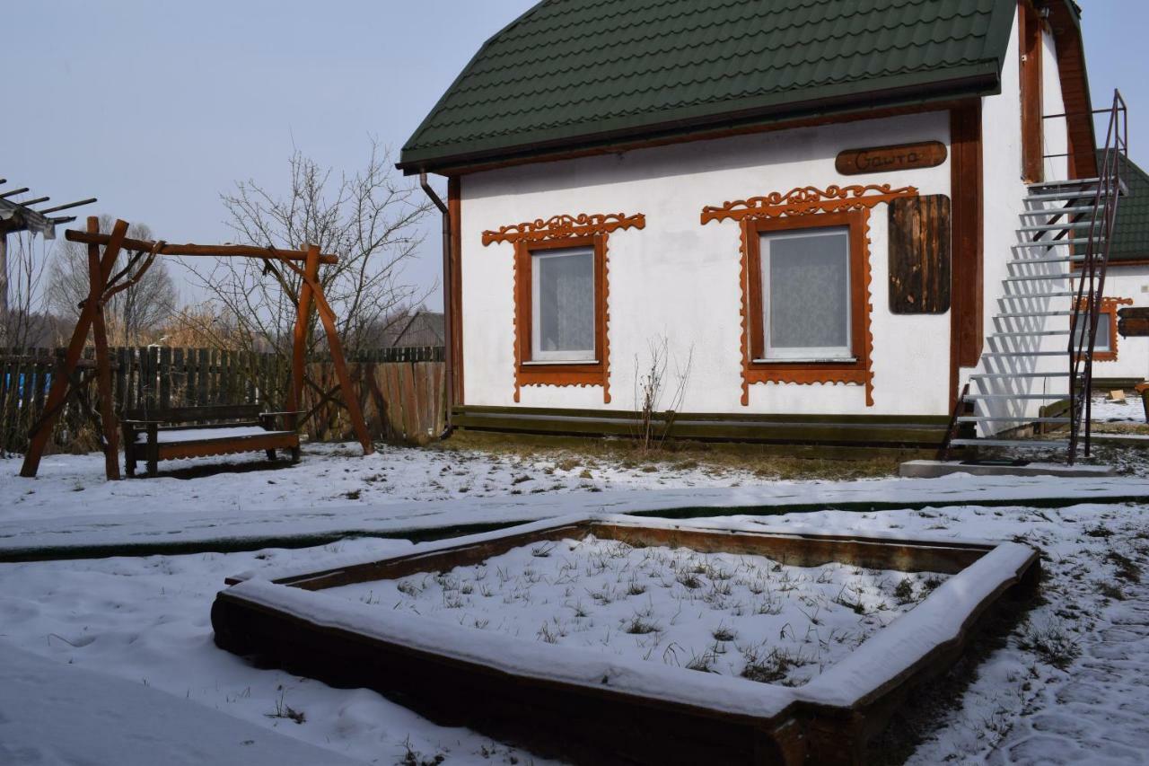 Ostoja Appartement Białowieża Buitenkant foto